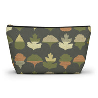 Frond Accessory Pouch w T-bottom in Green
